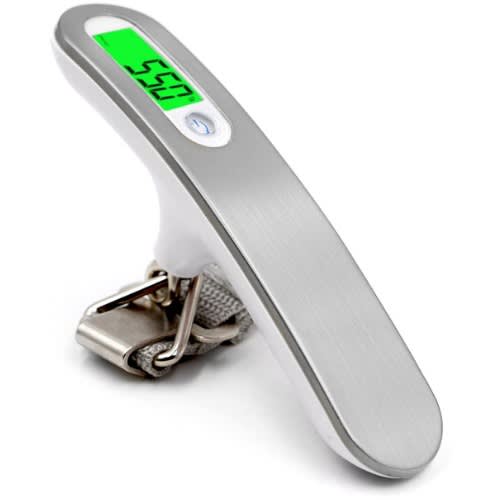 High Accuracy Digital Luggage Scale - Silver