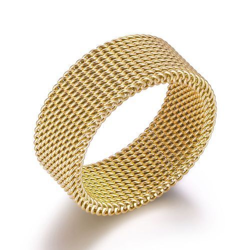 Loop Woven Band For Men And Women Rings