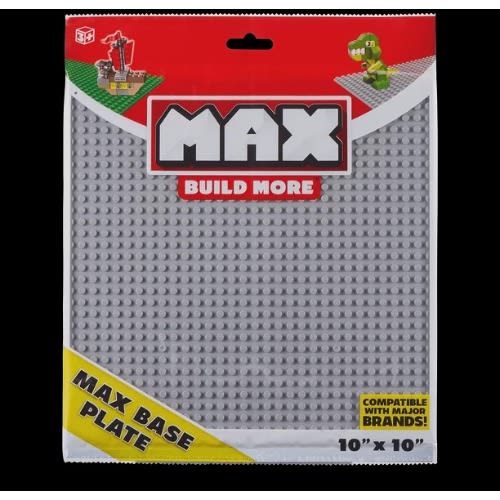 Max Build More Building Bricks Baseplate - 10"x10"