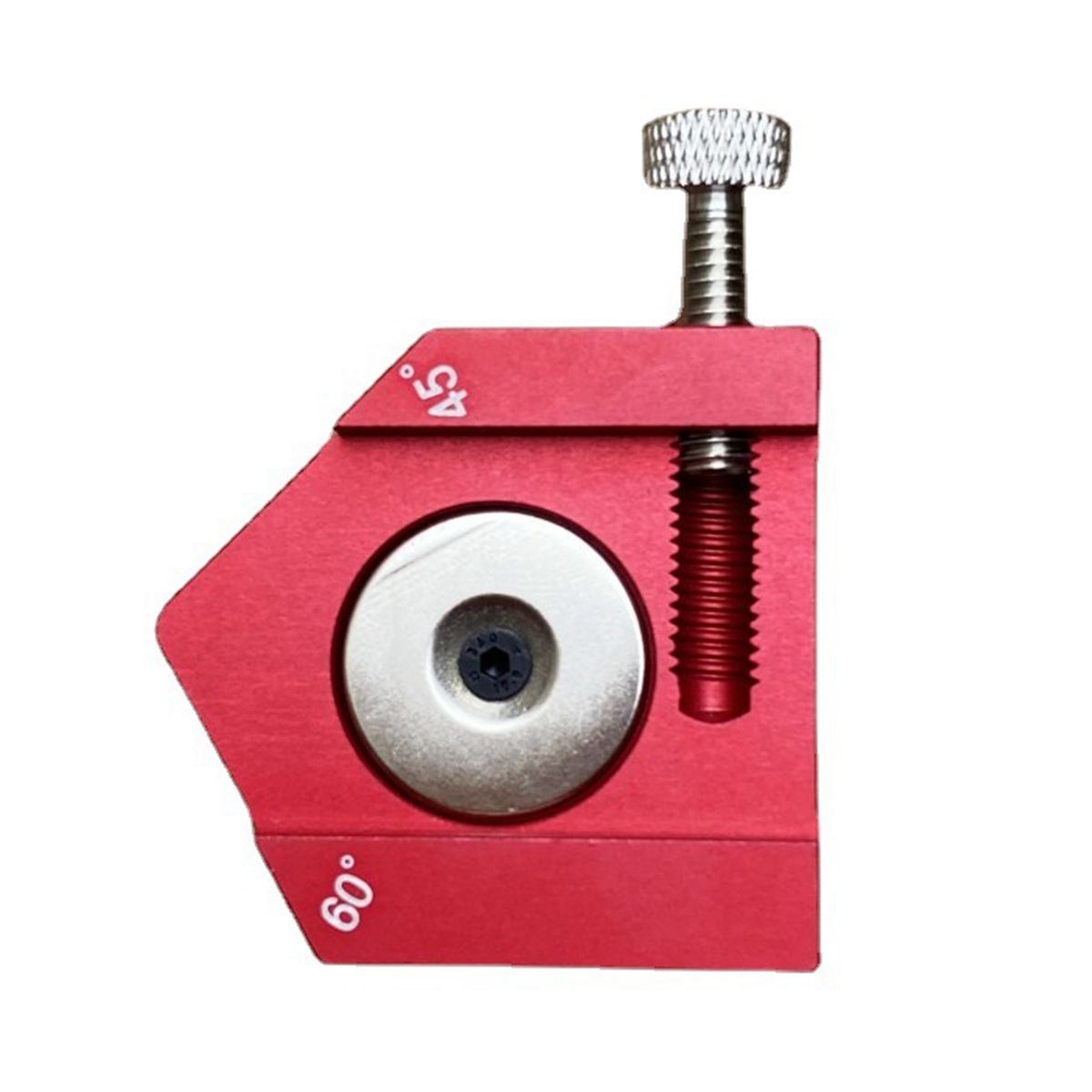 45 Degree Angle Round Center Line Scribe Wood Ruled Carpenter Round Heart Ruler Layout Gauge Woodworking Tool