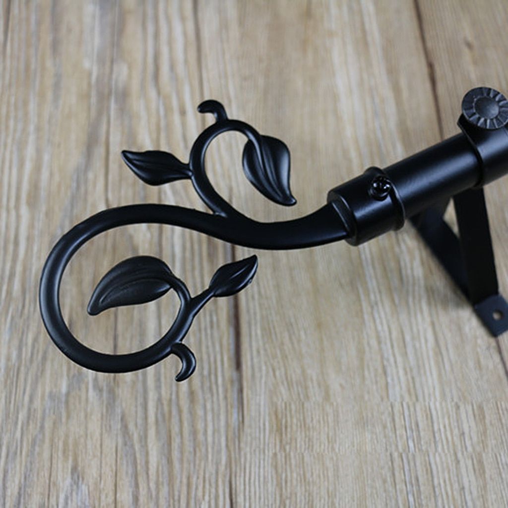 4Pcs Decorative Curtain Drapery Rod/Pole Finials Ends Heads