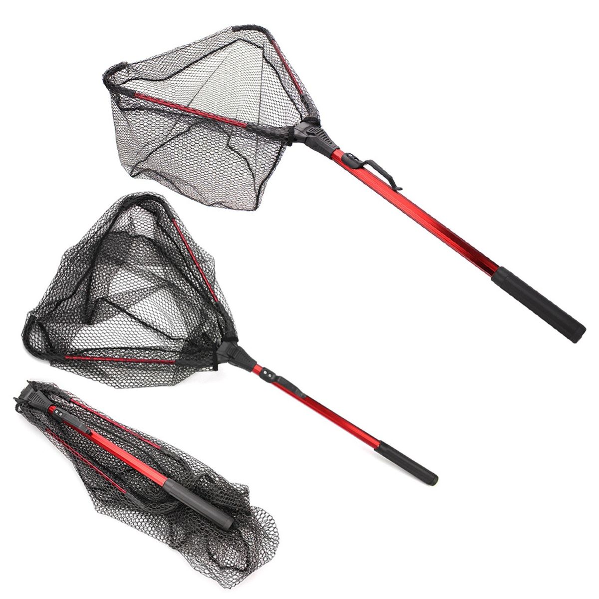 Collapsible Fish Landing Net Fishing Net For Fish Catching