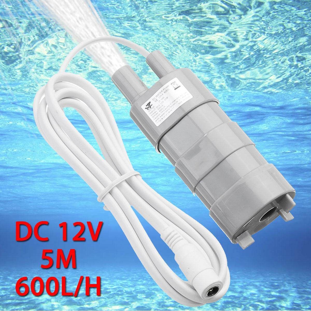 JT-500 12V Solar Brushless Magnetic Submersible Water Pump 5M 600