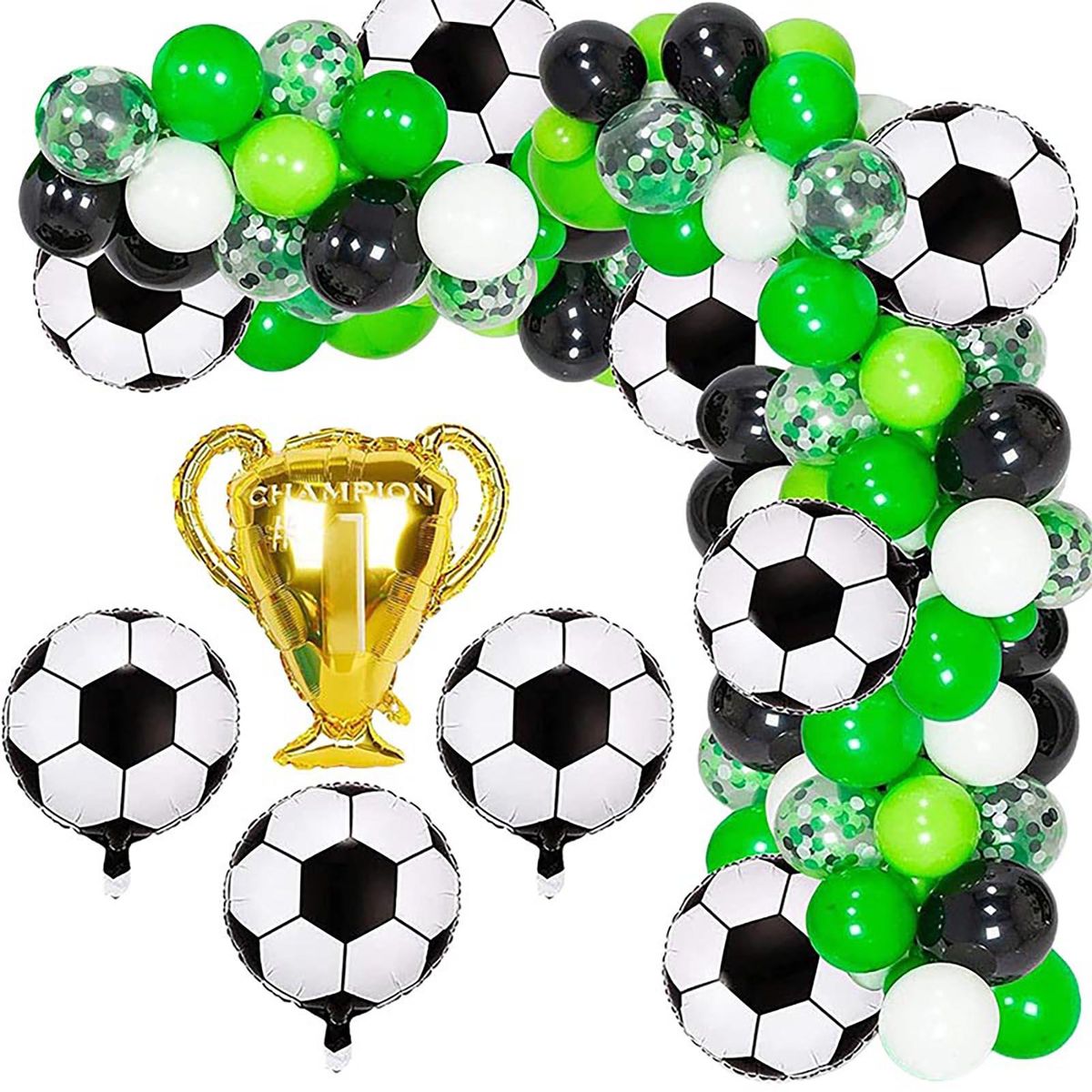 114PcsSet Balloons Garland Birthday Party Decor Balloons Kit Green