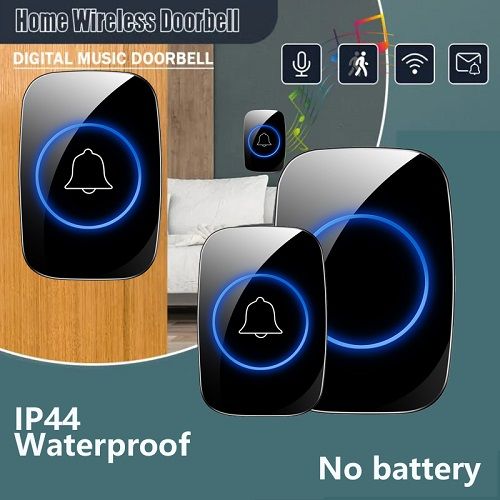 Battery Powered Smart Wireless Door Bell (300M)
