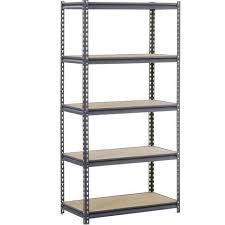 5 Tier Metal Storage Rack H7ft X W3ft