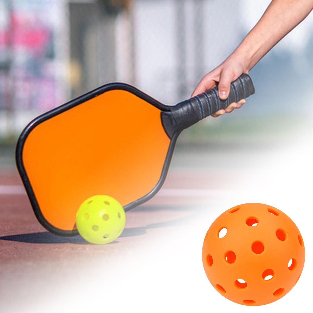 Practice Toy Ball Outdoor Courts Competition Ball Orange
