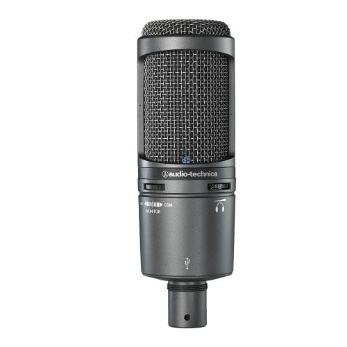 At2020 USB + Cardioid Condenser USB Microphone
