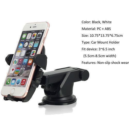 Automatic Clamping Fast Charging Car Phone Holder Mobile Phone  Wireless Car Charger