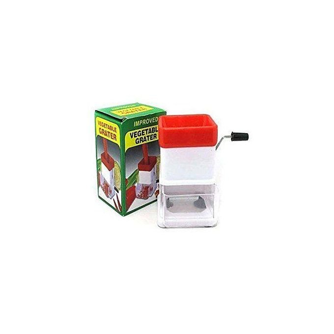 Improved Manual Vegetable Grater Hand Chilli Cutter With Lid
