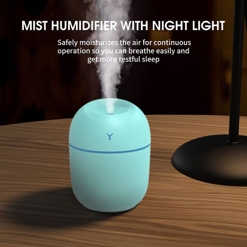 Humidifier 220mL 7 Colorful LED Rechargeble Diffuser