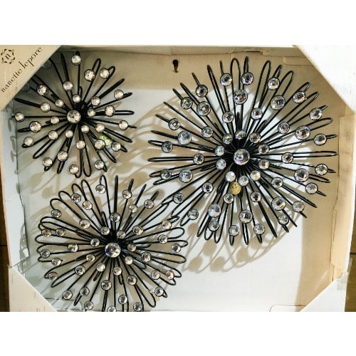Nanette Lepore Decor Acrylic Burst Wall Decor