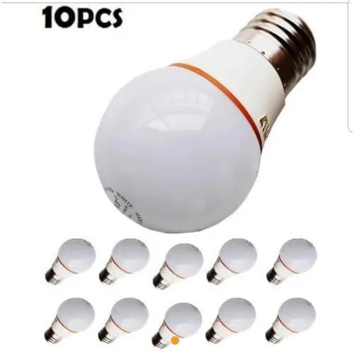 90% Energy Saving Led Bulb- Screw - 10W - 10pcs