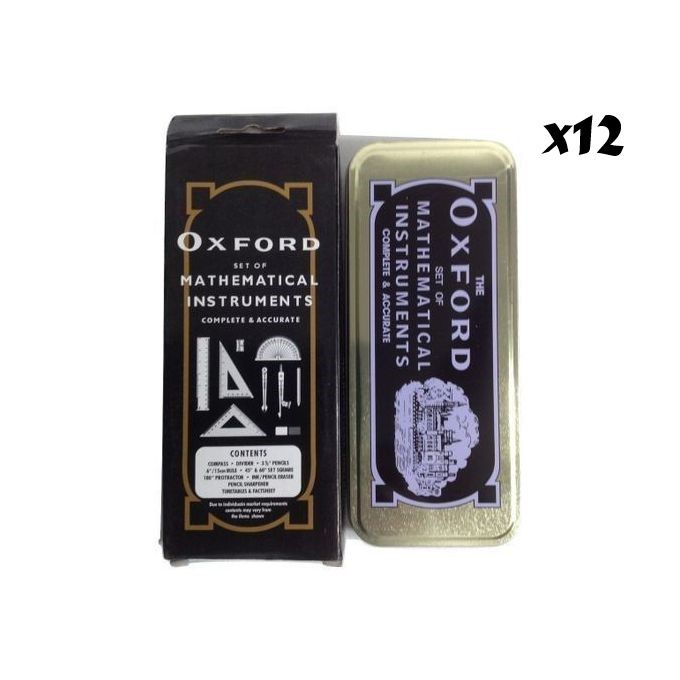 Set Of Mathematical Instruments-12Pcs