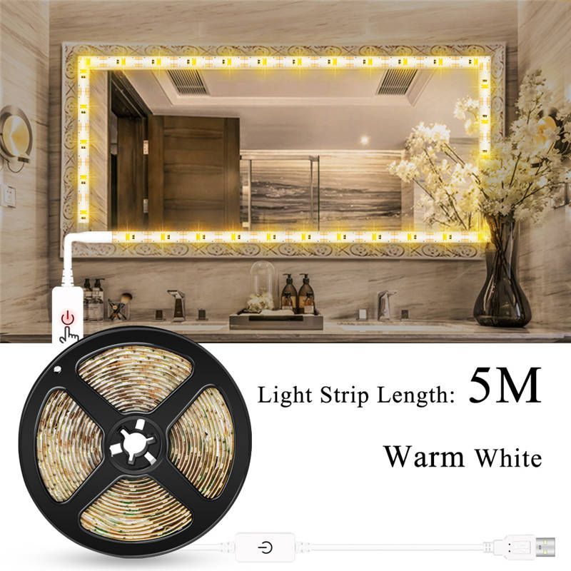 Dressing Table Light LED Cosmetic Lamp-Warm White 5m
