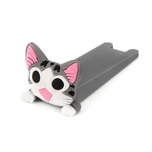 Cute Cat Cartoon Silicone Figure Door Stopper