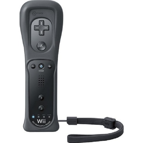 Wii Remote With Built In Motion Plus - Black