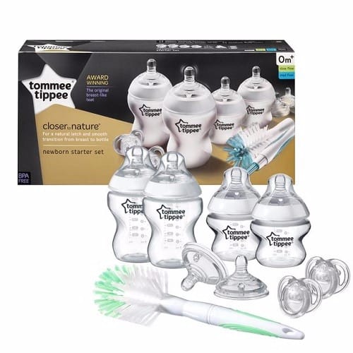 Closer To Nature Complete  Newborn Feeding Bottle Set