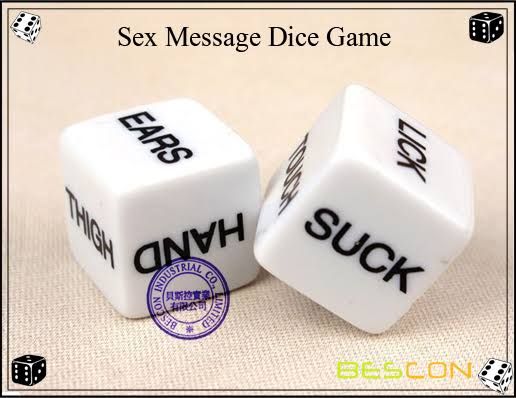 Erotic Craps Sex Dice For Couples Adult Game