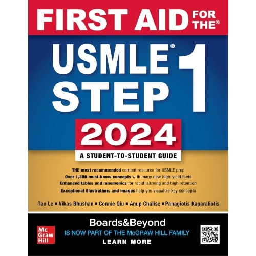 First Aid For The Usmle Step 1 2024 By Tao Le