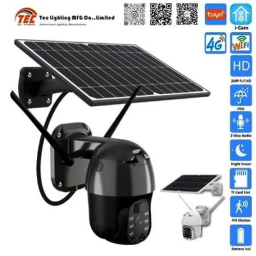 4G/WIFI Solar Indoor Camera