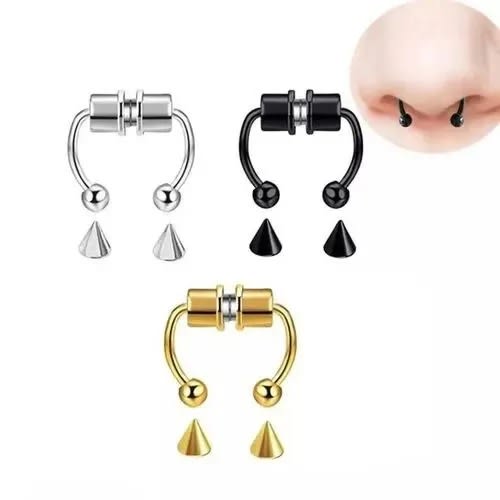 3 In 1 Magnetic Nose/ Ear Ring
