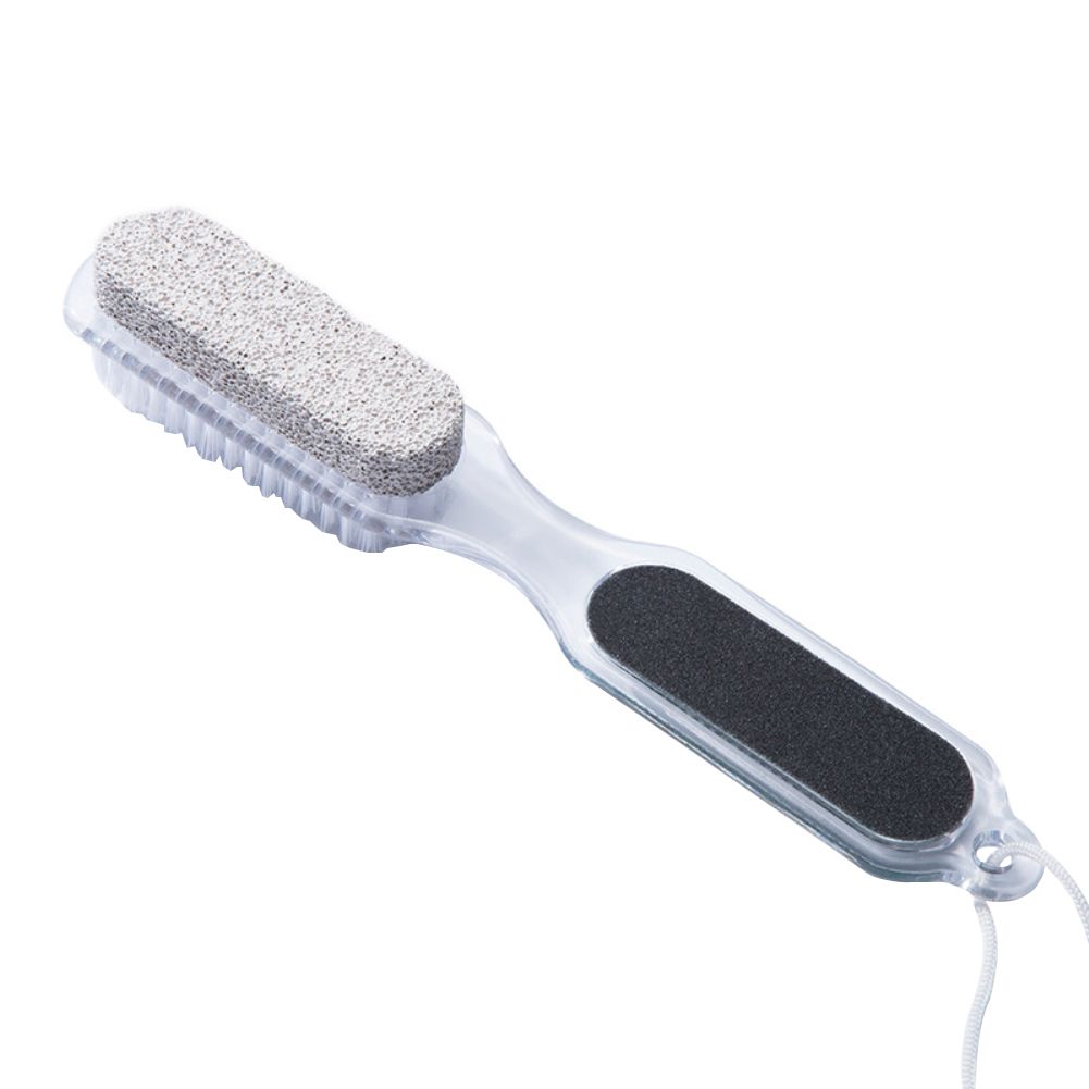 4-in-1 Pedicure Brush Pumice Stone Exfoliating Dead Skin-