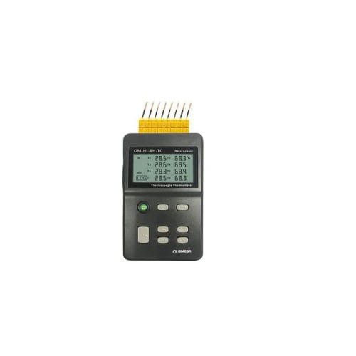 Engineering 8 Channel Handheld Thermocouple Thermometer - Data Logger