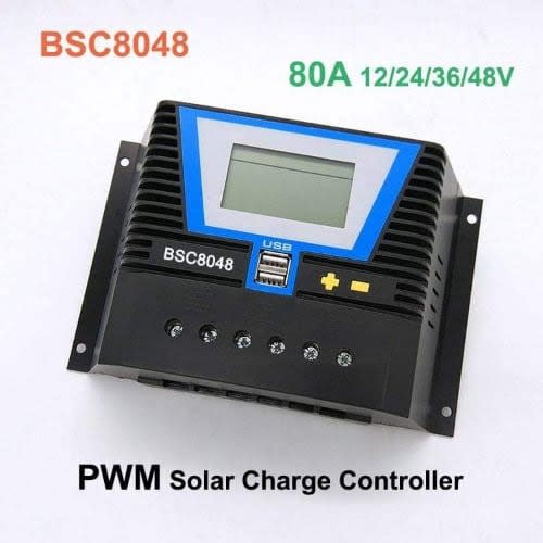 Pwm Solar Charge Controller - 122436 80ah