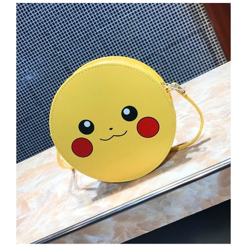 Pikachu Happy Face - Crossbody Shoulder Emoji Bag