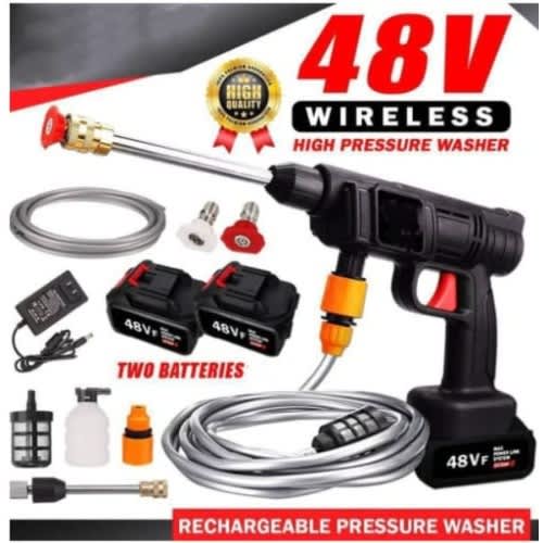 Rechargeable Car Wash Double Battery Kit Pump For Vehicles