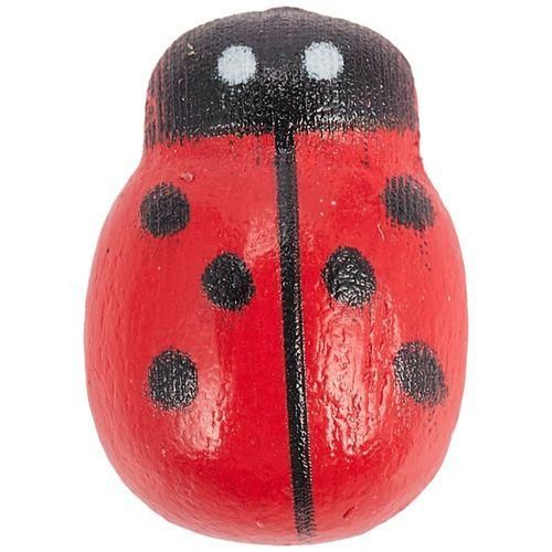 Mini Ladybug Garden Ornament Statue Fairy Doll