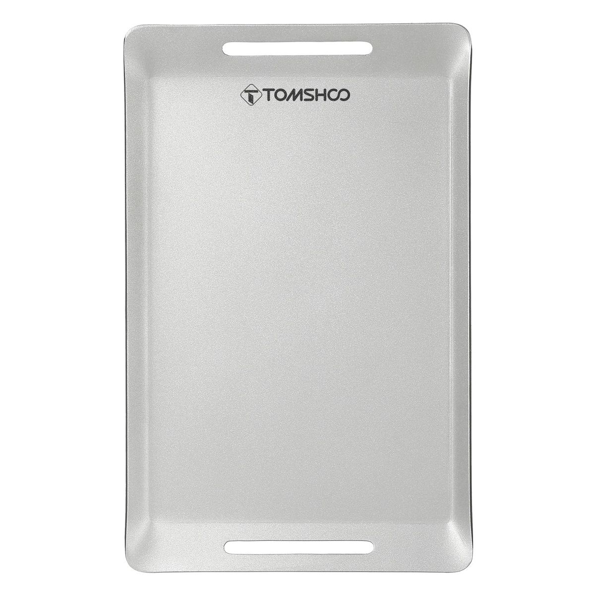 TOMSHOO Mini Stainless Steel Grill Pan Outdoor BBQ Picnic Grill Pan Cutting Chopping Board for Camping Backpacking Hiking