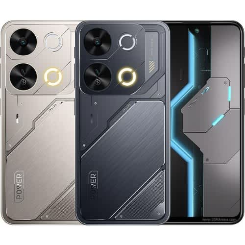 Itel P65-6.7"-128gb Rom +4gb Ram- 50mp+8mp- 5000 Mah-Black