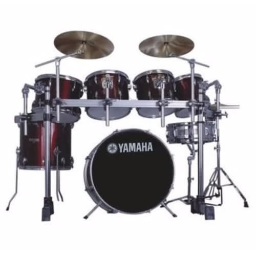 7 Piece Drum Set-leaser - Red