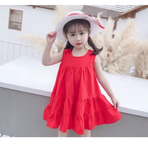 Kids Dress - Red