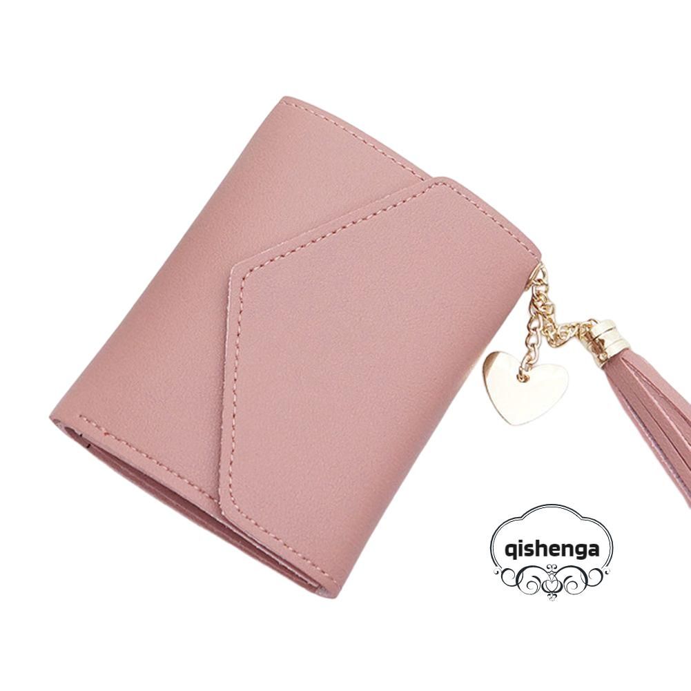 Slim Short Purse For Women Girls  Ladies Travel Purse