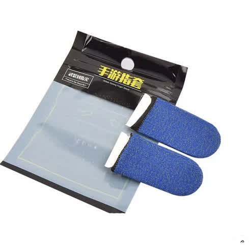 Mobile Game Controller Finger Sleeve - Blue