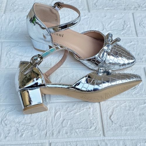 Trendy Girls Block Heel Shoe