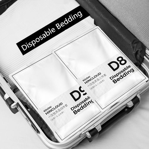 Travel Disposable Bedding Set Non-Woven Bed Sheets For Hotel
