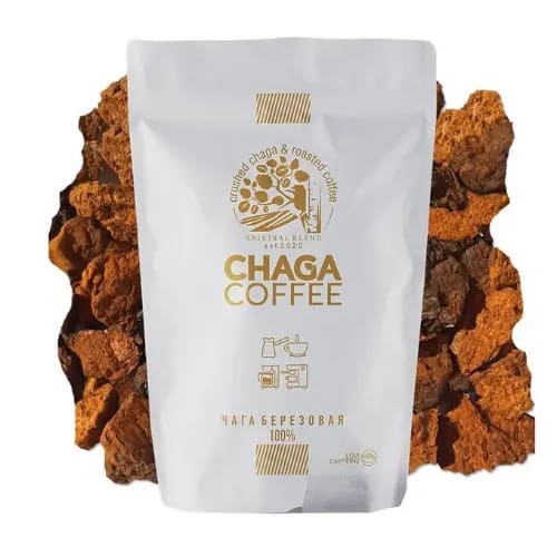 Chaga Coffee 100% , 75g Ground