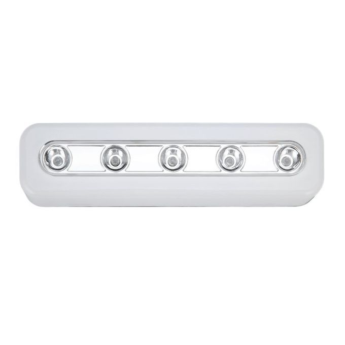 Super Brightness Wireless Wall Light 5 LED Cabinet Closet Self-Stick Tap Light