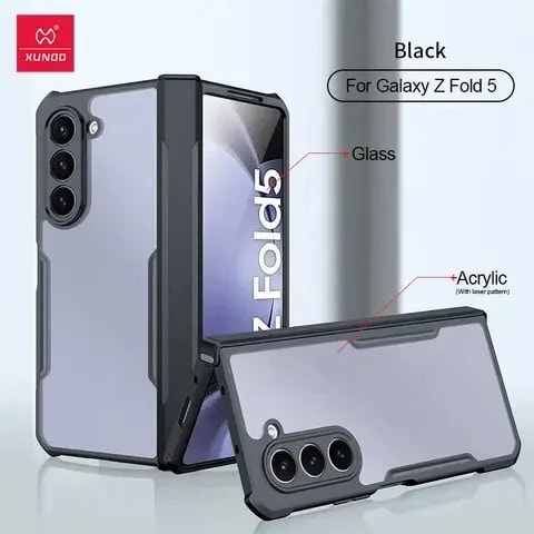 Shockproof Protective Transparent Case For Samsung Galaxy Z Fold 5