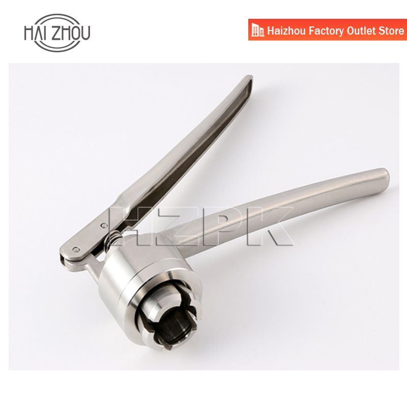 Aluminum Lids Vial 13mm Manual Small Glass Bottle Tool Vial Crimper Capping Sealing Machine Laboratory