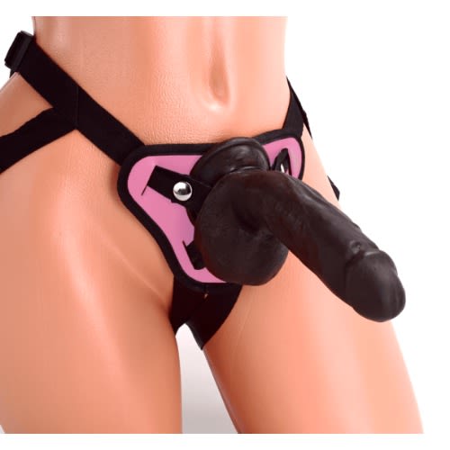 Buy Realistic Dildo Sex Toy With Pink Base Strap On Harness Buy Realistic Dildo Sex Toy With Pink Base Strap On Harness