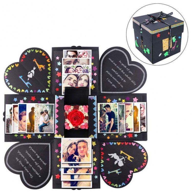Photo Album Commemorative Book Surprise Explosion Gift Box