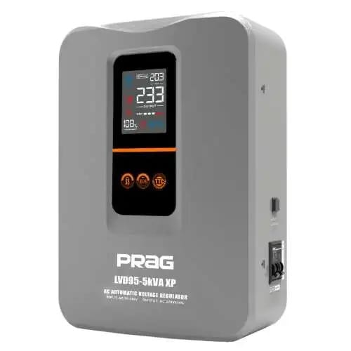 5kva Relay Xtra Power Voltage Stabilizer Dark Grey 45-280v