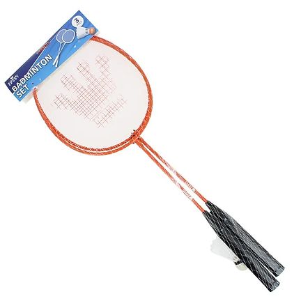 Badminton Set With Shuttlecock, Orange
