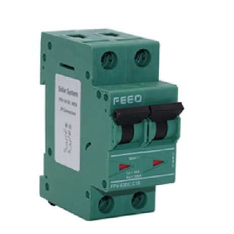 Feeo - 2p 63 Series Dc Mini Circuit Breaker - Mcb