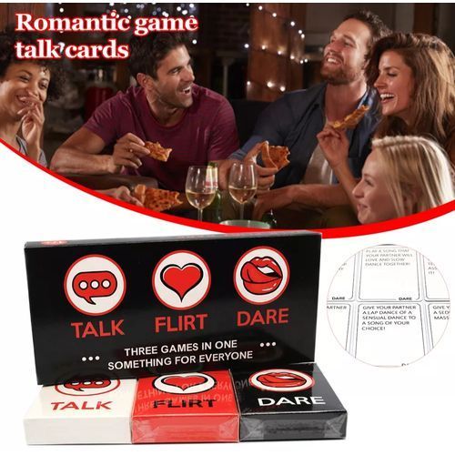 Fun Games, Talk, Flirt, Dare Cards BDSM
